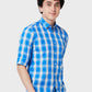 Men Tailored Fit Yellow Shirt