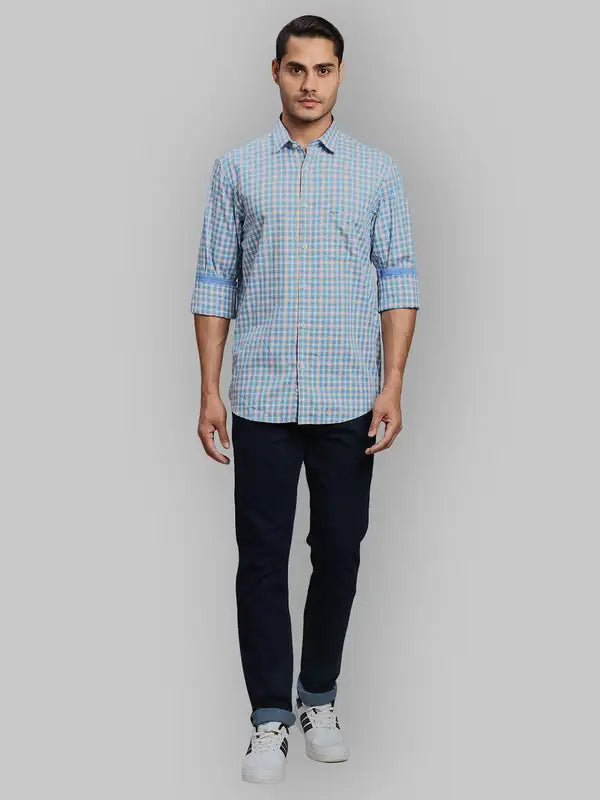 Men Regular Fit Green Shirt