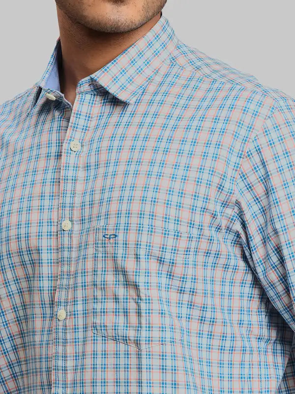 Men Regular Fit Green Shirt