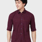 Men Tailored Fit Blue Shirt