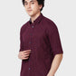 Men Tailored Fit Blue Shirt