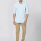Men Tailored Fit Green Shirt