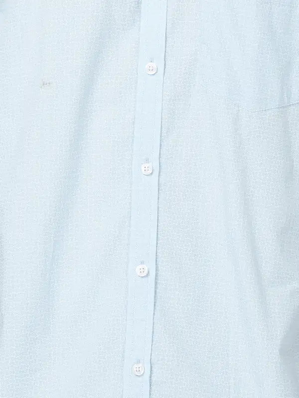 Men Tailored Fit Green Shirt