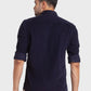 Men Tailored Fit Black Shirt