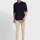 Men Tailored Fit Black Shirt