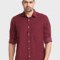 Men Tailored Fit Blue Shirt