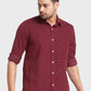 Men Tailored Fit Blue Shirt