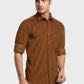 Men Tailored Fit Blue Shirt