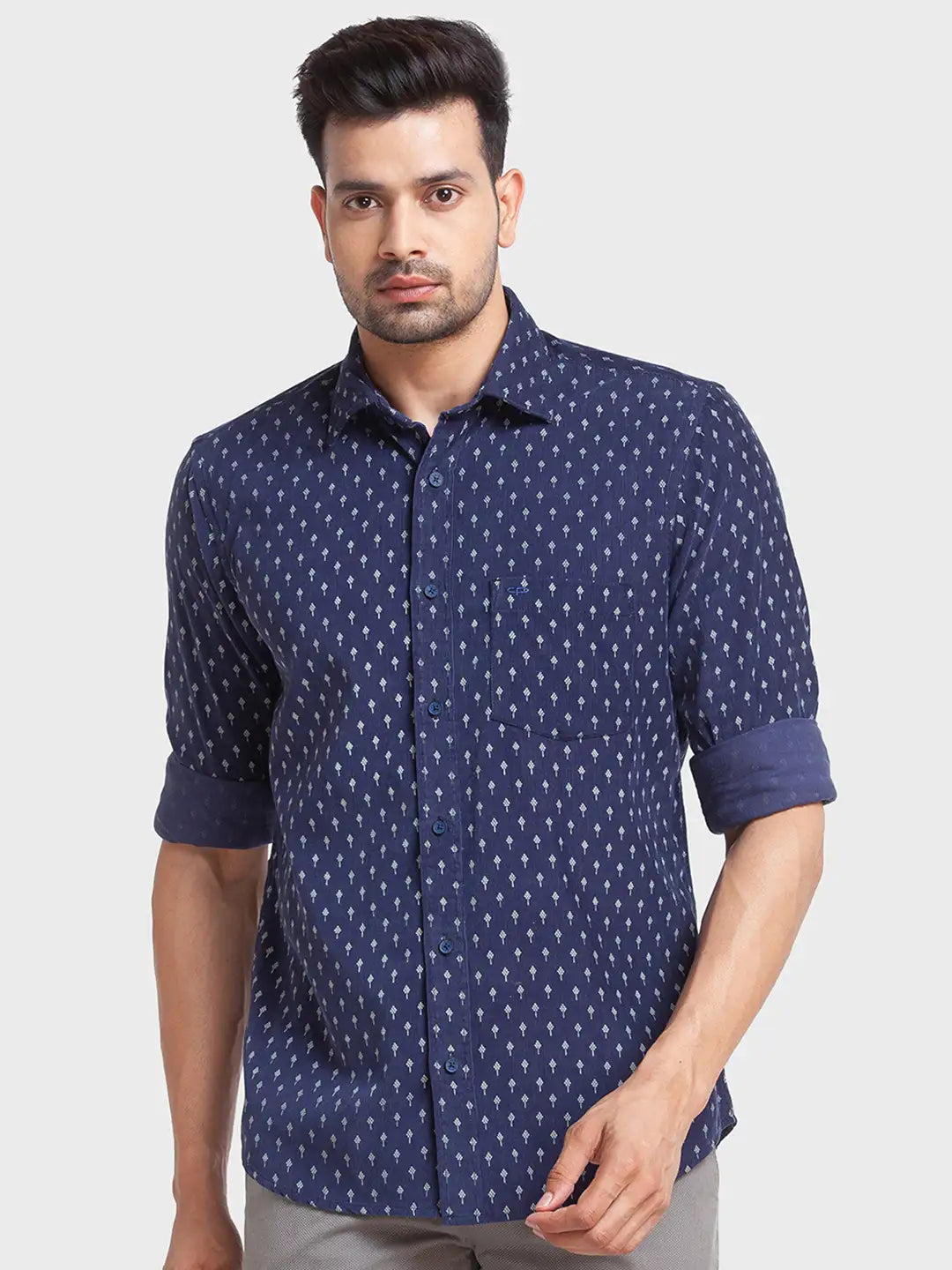 Men Tailored Fit White Shirt