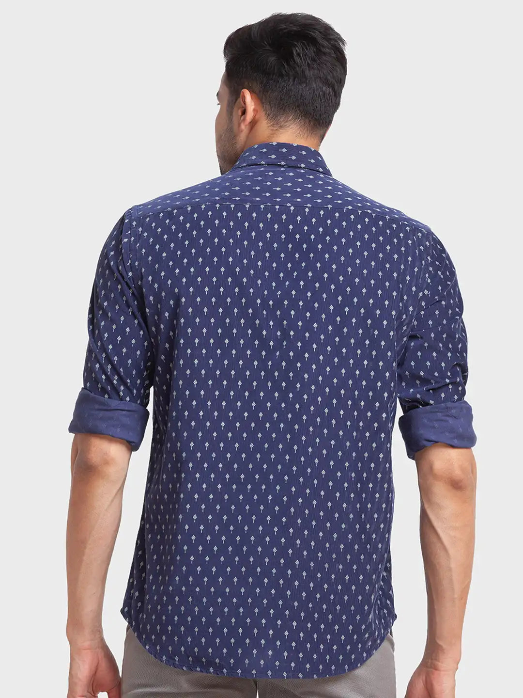 Men Tailored Fit White Shirt