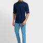 Men Tailored Fit Pink Shirt