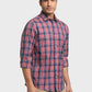 Men Tailored Fit Blue Shirt