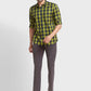 Men Tailored Fit Red Shirt