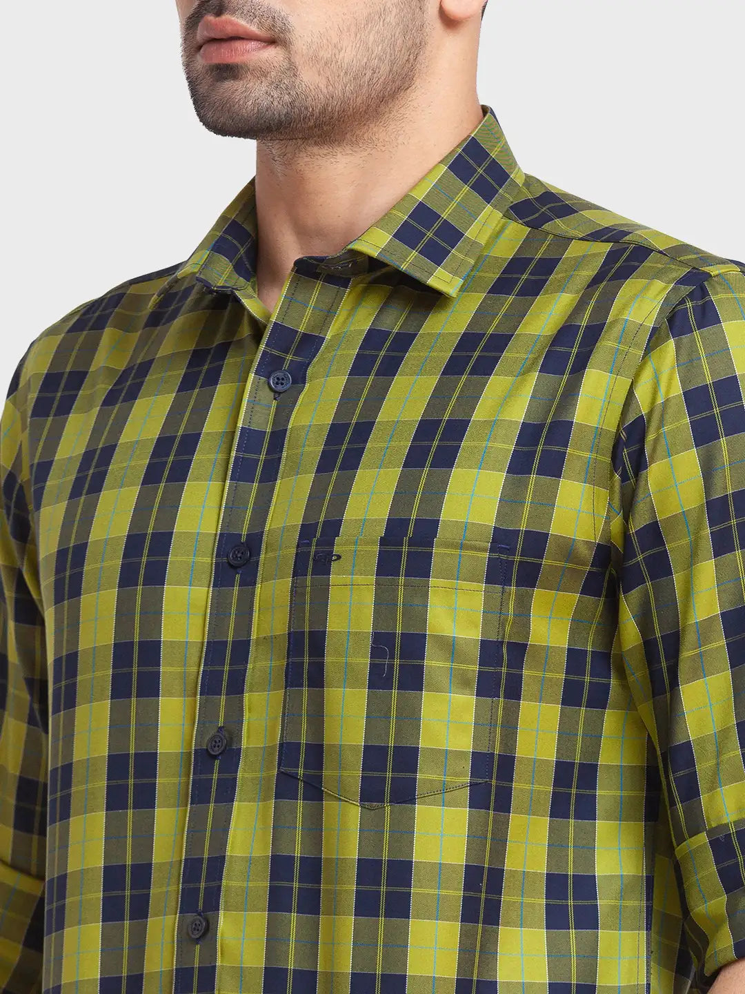 Men Tailored Fit Red Shirt