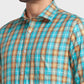 Men Tailored Fit Maroon Shirt