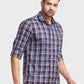 Men Tailored Fit Grey Shirt
