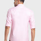Men Tailored Fit Yellow Shirt