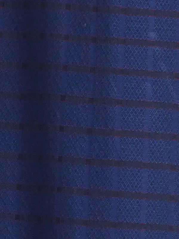 Men Tailored Fit Blue Shirt