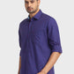 Men Tailored Fit Blue Shirt
