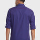 Men Tailored Fit Blue Shirt