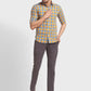 Men Regular Fit Blue Shirt