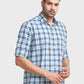 Men Regular Fit Blue Shirt