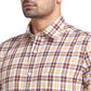 Men Tailored Fit Medium Red Shirt
