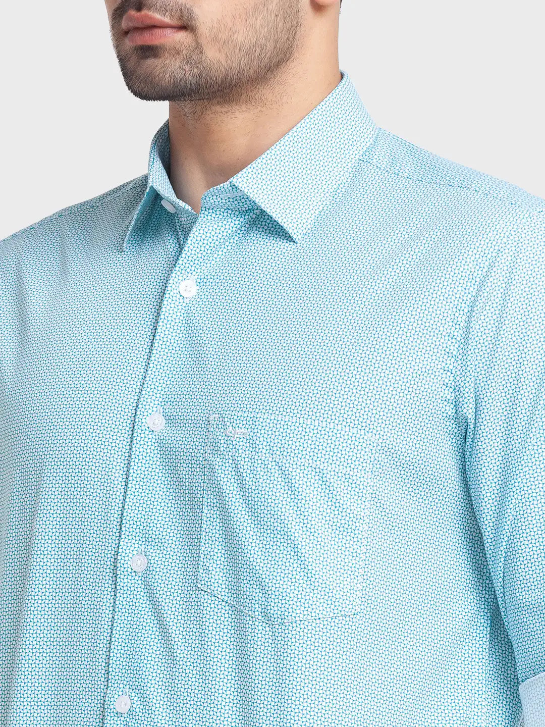 Men Tailored Fit Red Shirt