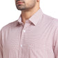 Men Tailored Fit Red Shirt