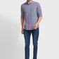 Men Tailored Fit Red Shirt