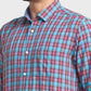 Men Tailored Fit Red Shirt
