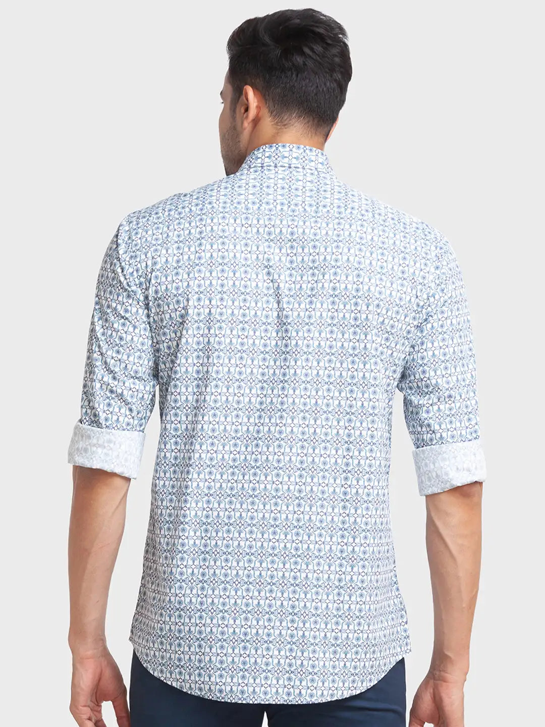 Men Tailored Fit Fawn Shirt