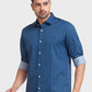Men Tailored Fit Green Shirt