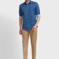 Men Tailored Fit Green Shirt