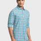 Men Tailored Fit Green Shirt