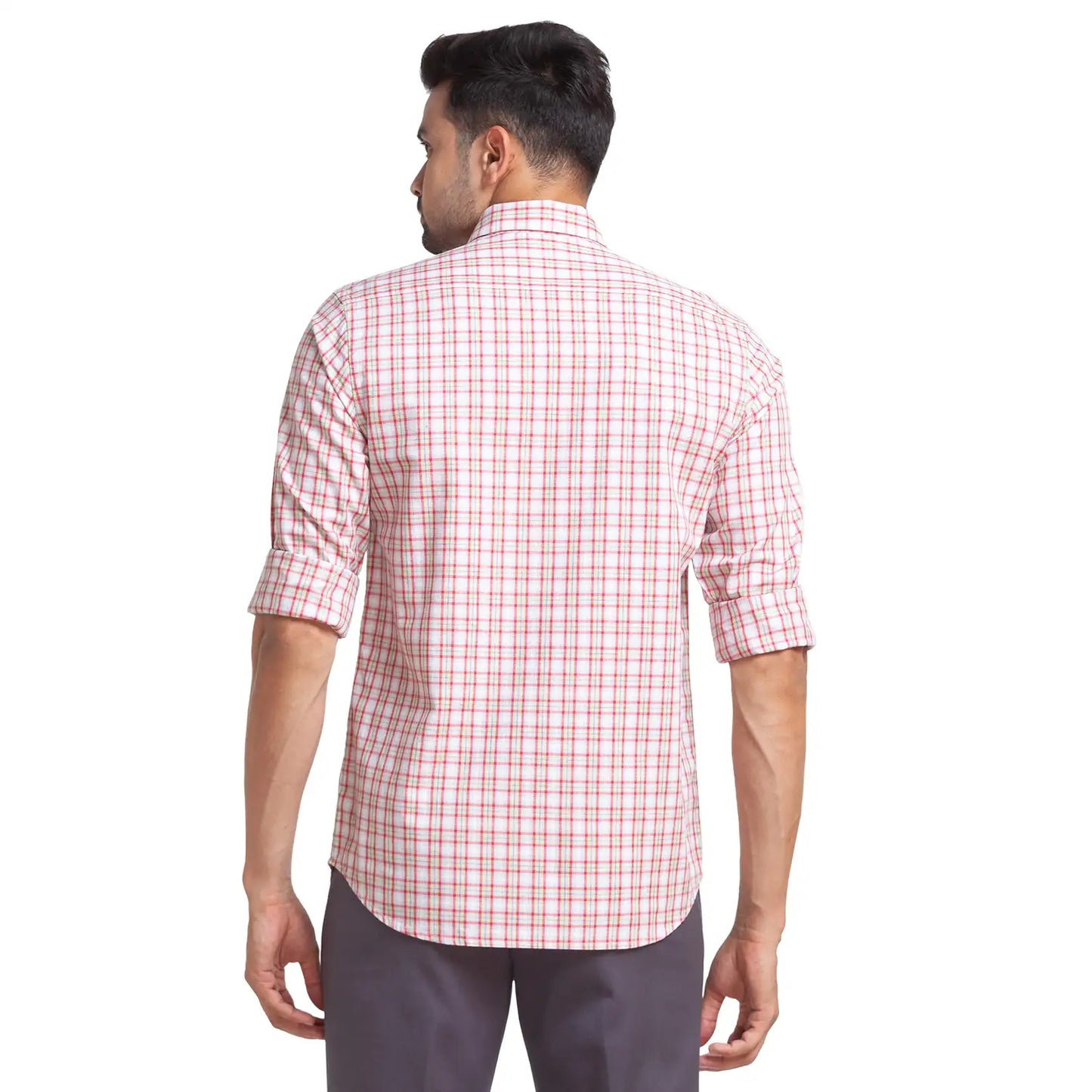 Men Tailored Fit Blue Shirt