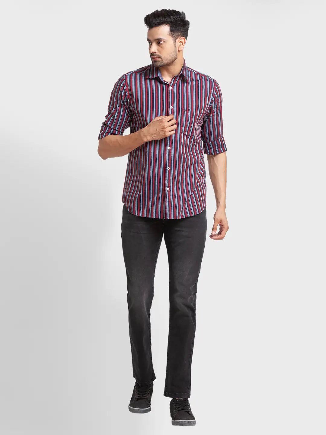 Men Tailored Fit Fawn Shirt