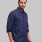 Men Tailored Fit Green Shirt