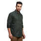 Men Tailored Fit Red Shirt