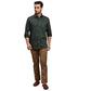 Men Tailored Fit Red Shirt
