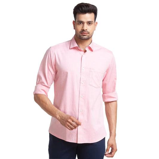 Men Regular Fit Blue Shirt