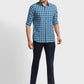 Men Tailored Fit Yellow Shirt