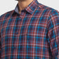 Men Tailored Fit Red Shirt