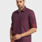 Men Tailored Fit Orange Shirt