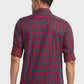Men Tailored Fit Orange Shirt