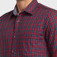 Men Tailored Fit Orange Shirt