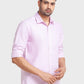 Men Tailored Fit Pink Shirt