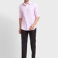 Men Tailored Fit Pink Shirt