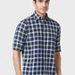 Men Tailored Fit Orange Shirt