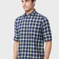 Men Tailored Fit Orange Shirt